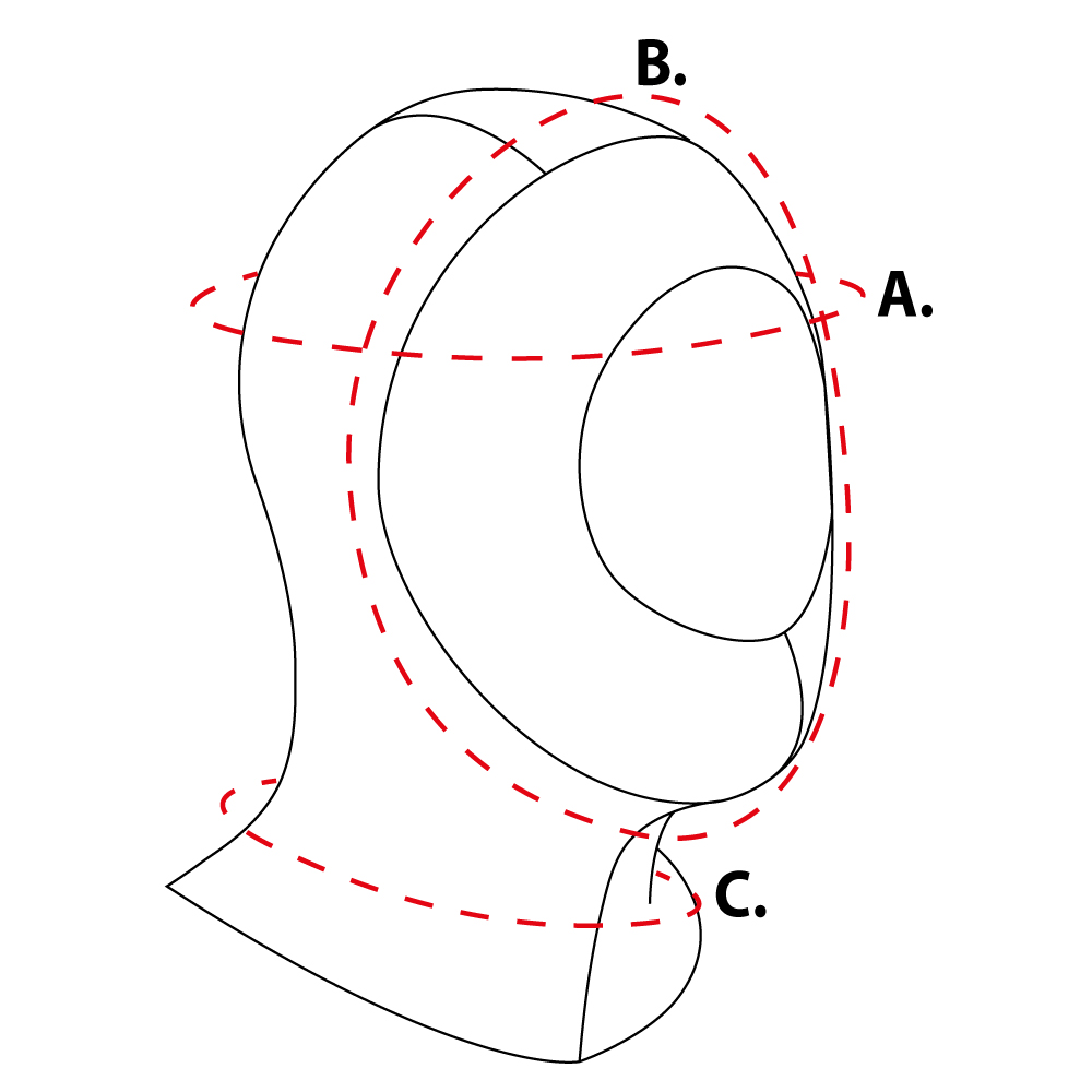 Hood Size Chart