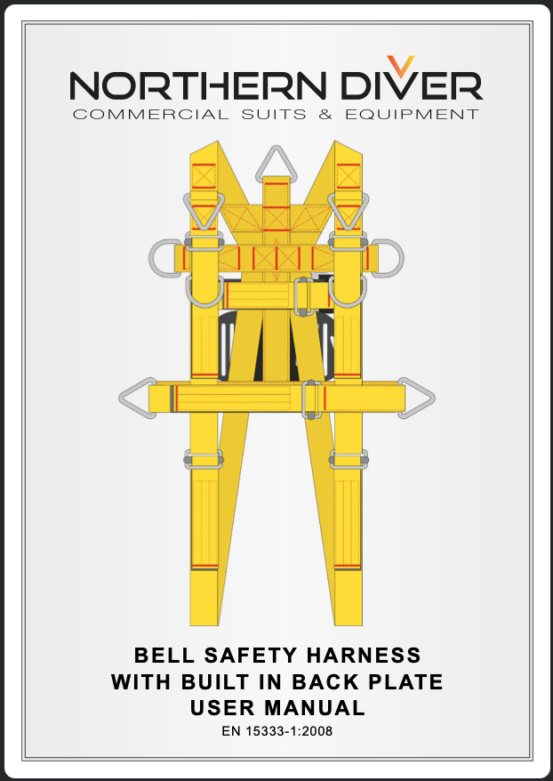 Bell Safety Harness With Backplate Manual